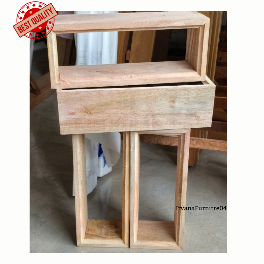 Loster Ventilasi Udara Kayu Mahoni