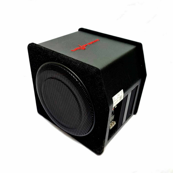 SUBWOOFER BASSTUBE KOTAK AKTIF DUAL SKELETON SKT-L08D 8” INCH
