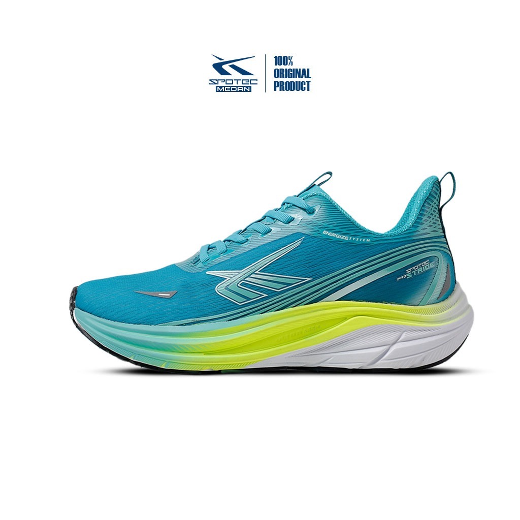 Spotec Running Whizz Sepatu Lari Pria Wanita Tosca - Hijau Muda