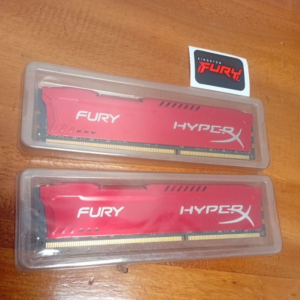 KINGSTON FURY HyperX DDR3 16 Gb Dual Channel [ 8 Gb x 2 pcs ] 1866 Mhz - G.Skill DDR4 8 Gb 3200 Mhz 
