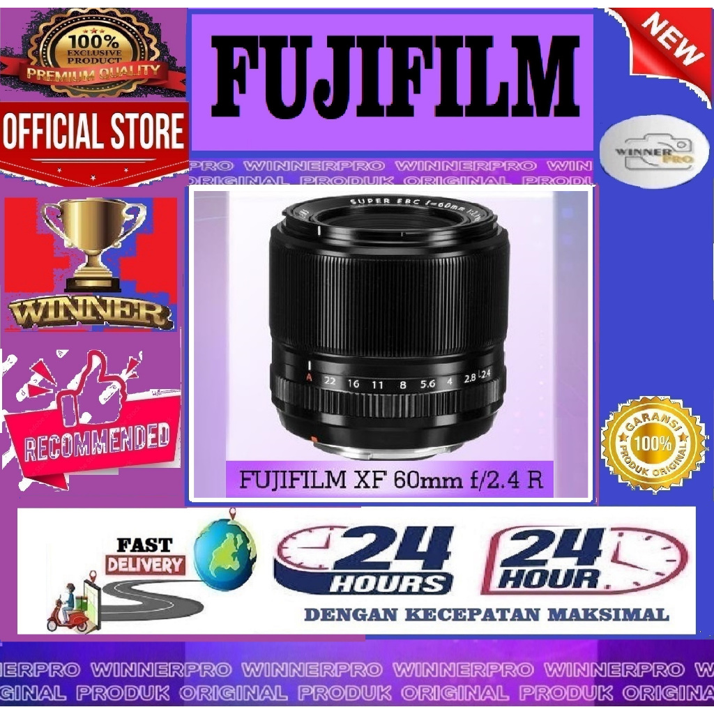 LENSA FUJIFILM XF 60mm f/2.4 R Macro