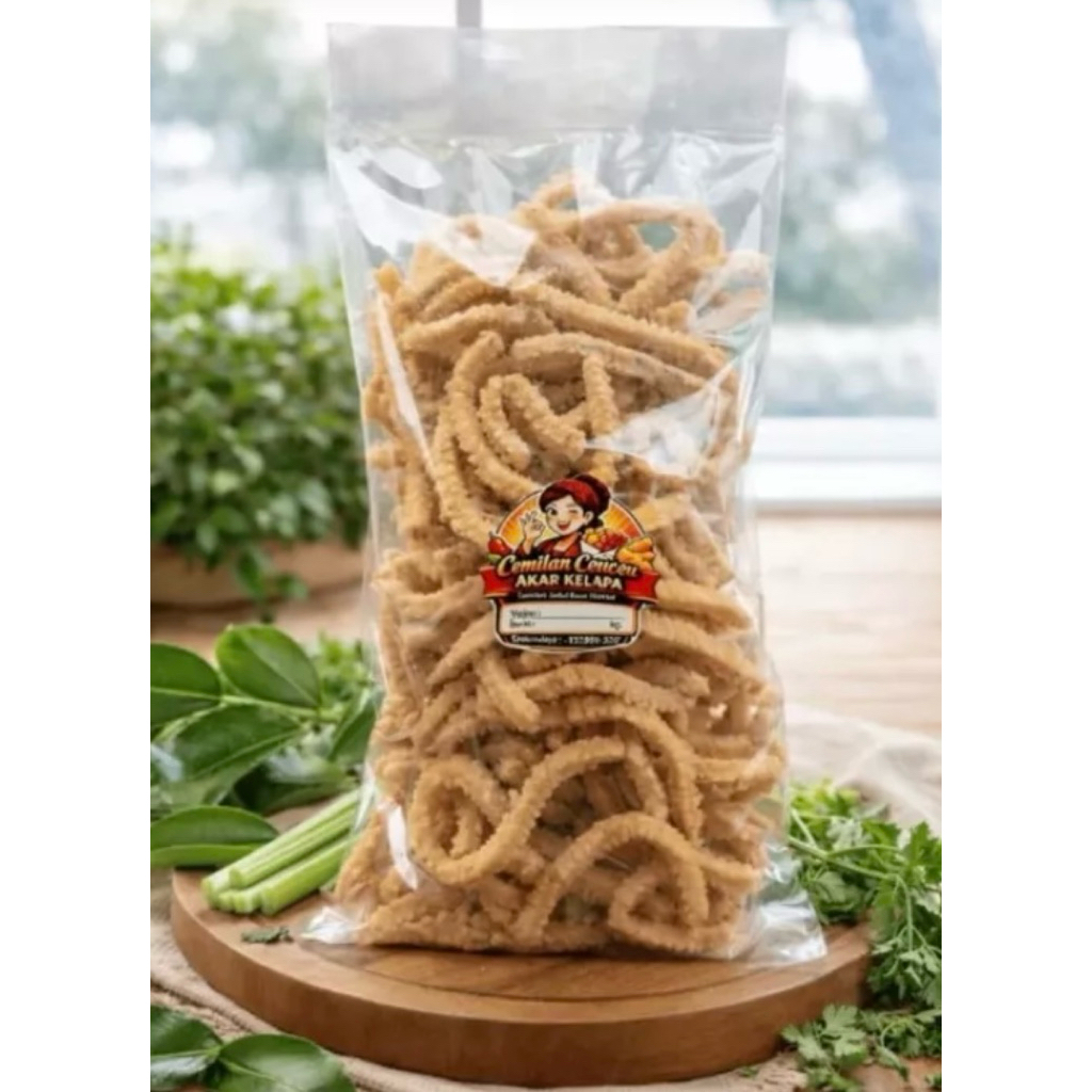 cemilan akar kelapa 1,6 kilo
