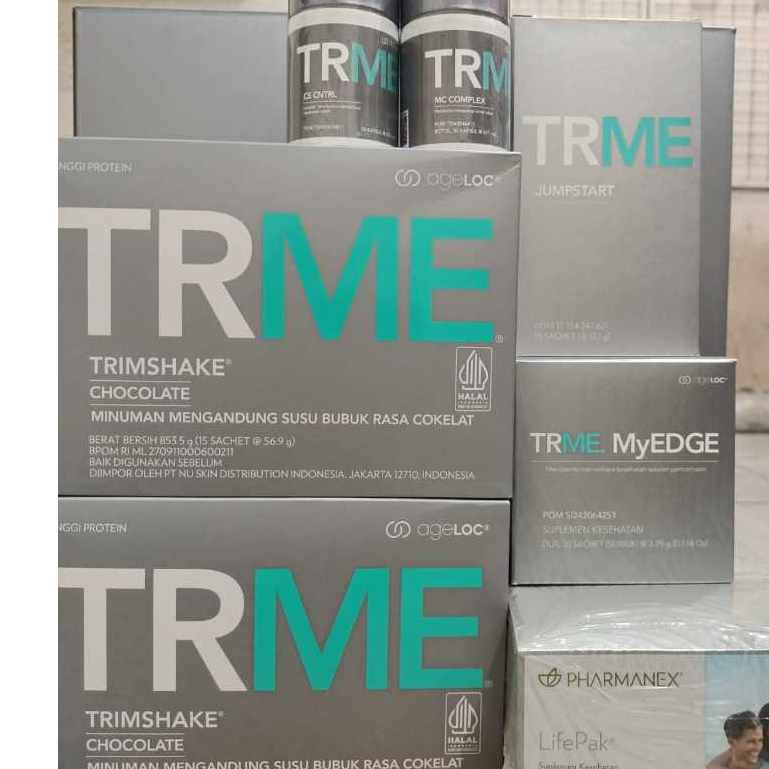 ORIGINAL PAKET 1 BULAN TRME DIET PROGRAM TWS FOR 30 DAYS - SLIMM PACK ORI PLUS JUMPSTART