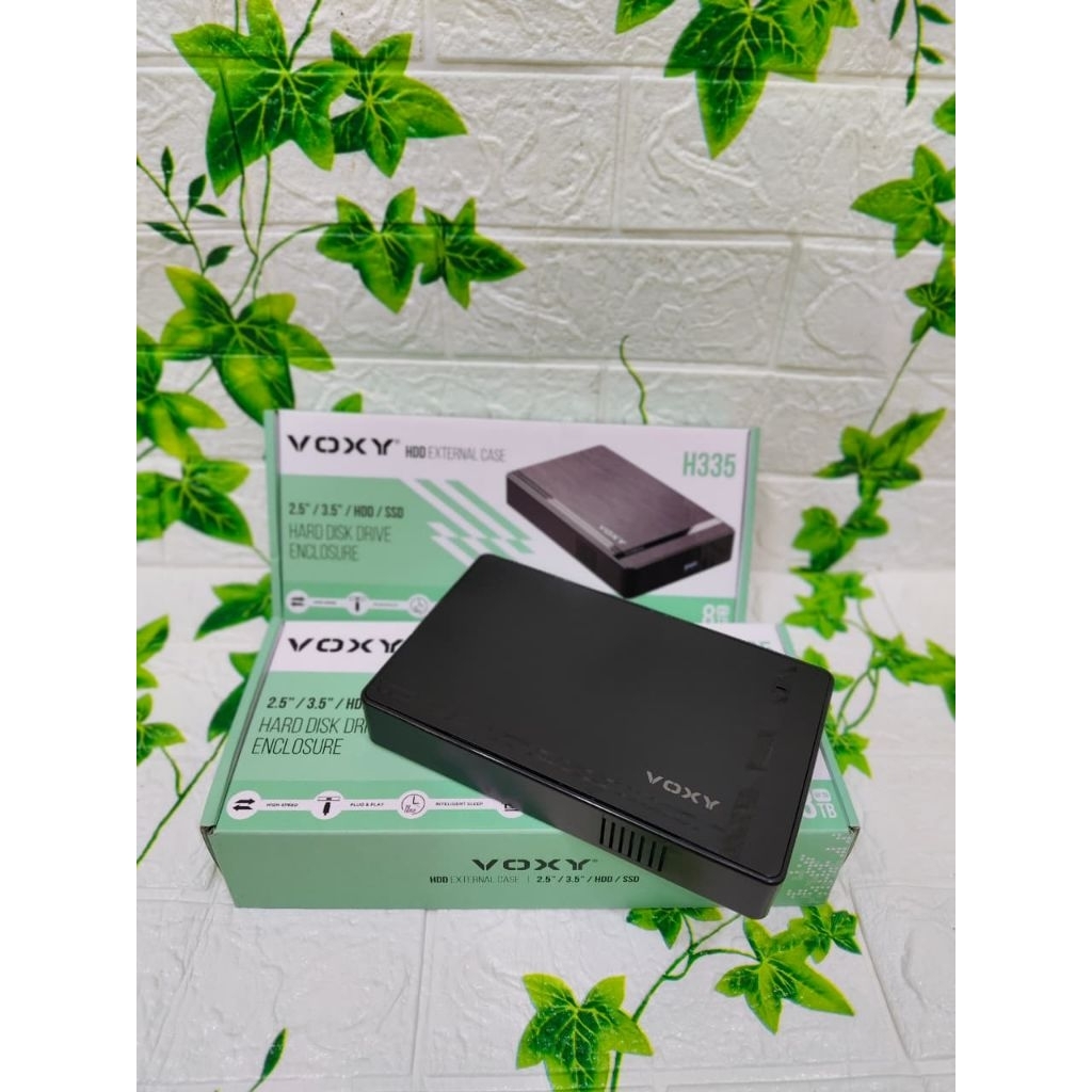 VOXY CASING ENCLOSURE SATA HDD SSD 2,5" INCH USB 3.0 ORIGINAL /CASING ENCLOSURE SATA HDD SSD 3,5" IN