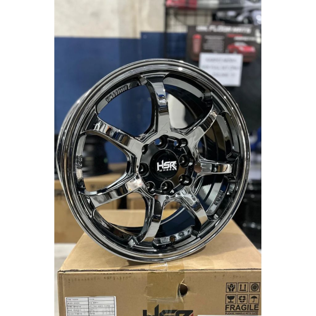 Harga velg hsr r15 black chrome Terbaru Jul 2026 | BigGo Indonesia