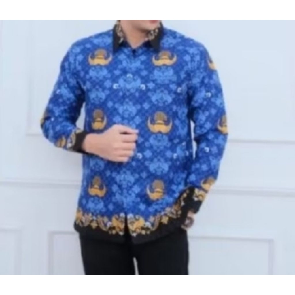 batik korpri pria lapis furing , batik korpri terbaru , batik korpri pria , batik korpri pria lapis 