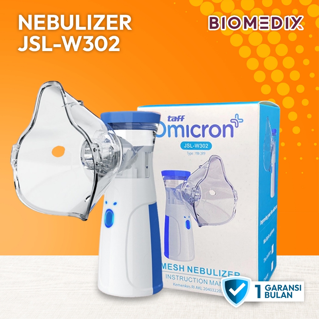 Nebulizer Portable JSL W-302 Alat Nebulizer Anak / Alat Uap Bayi Batuk Pilek / Oksigen Pernafasan / 