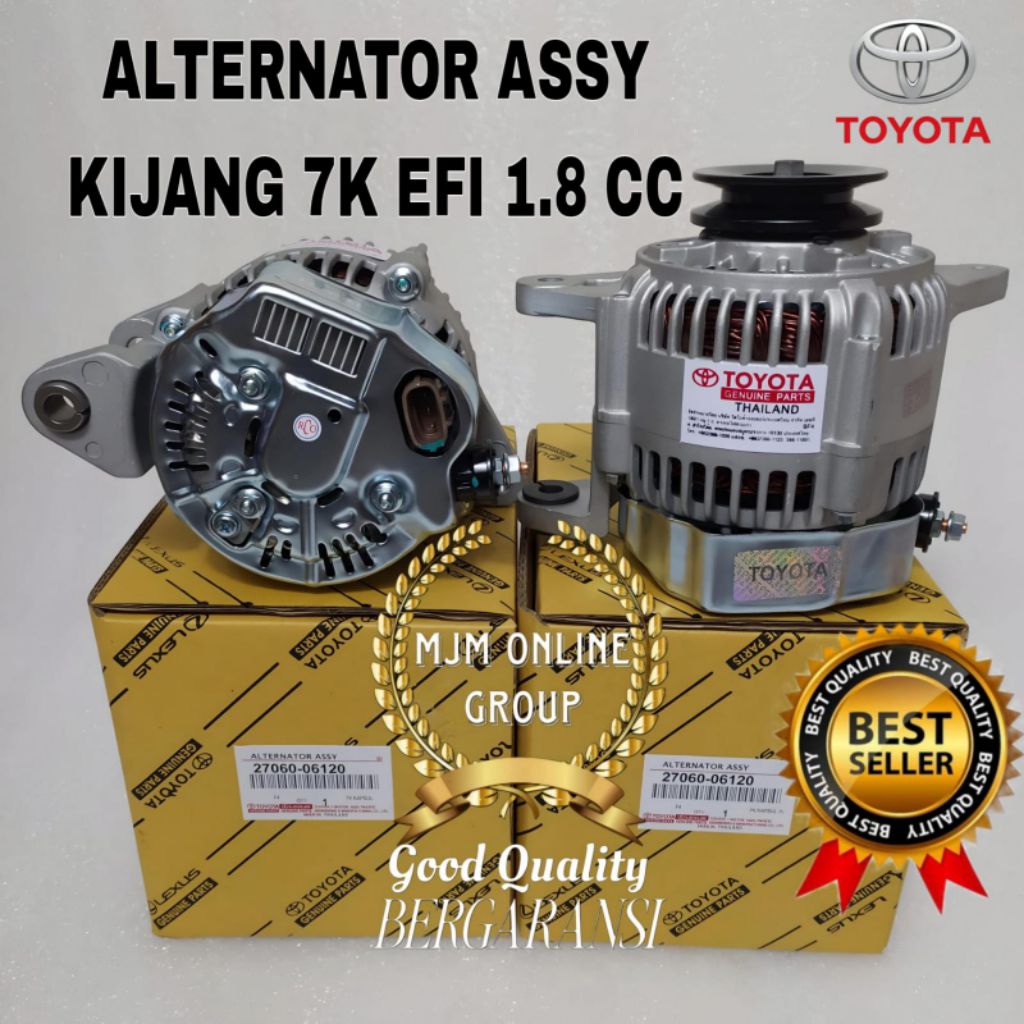 Alternator Assy Dinamo Cas Kijang 7k 1.8 cc Kapsul