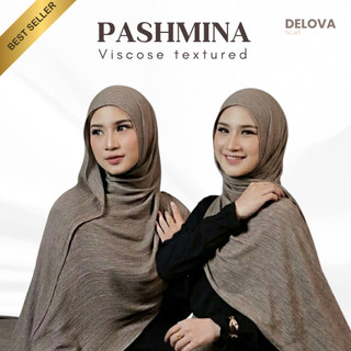 Delova Scarf - Hijab PASHMINA VISCOSE HIGHLIGHT TEXTURE modal Arabian Mleyot Original Best Seller Trend Malaysia Malay Smooth Wholesale Latest Best Seller Rayya Pashmina Voile Arabian Expreso - Lembut, Ringan, dan Nyaman