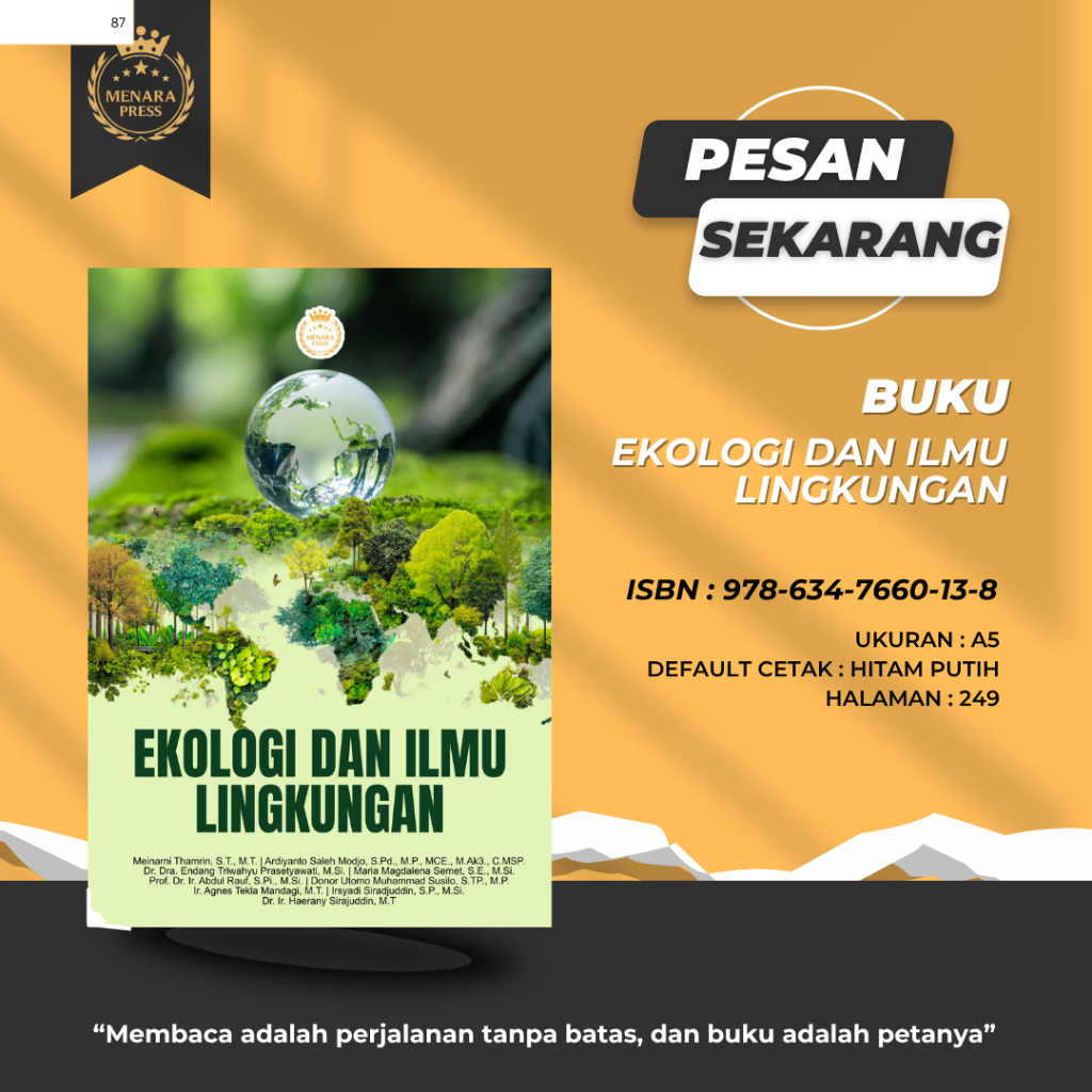 EKOLOGI DAN ILMU LINGKUNGAN