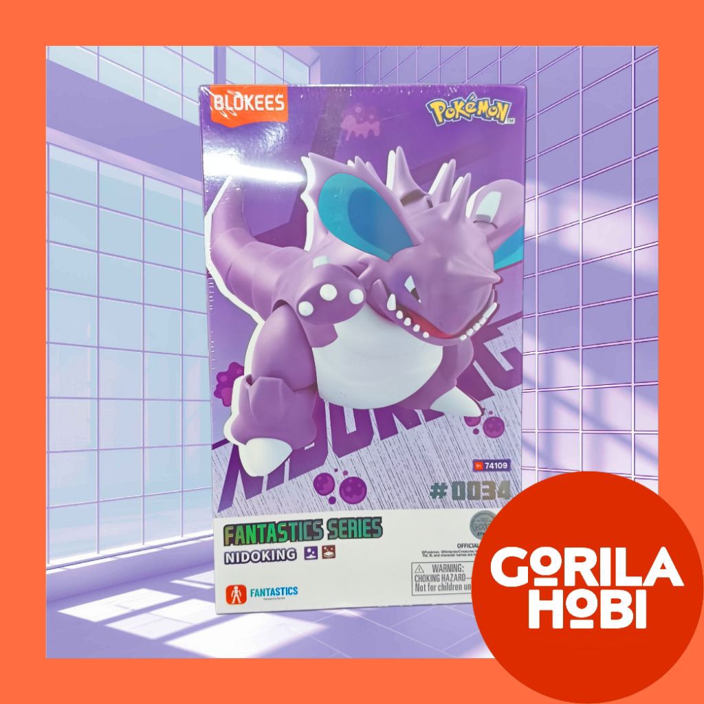 BLOKEES POKEMON NIDOKING Fantastic Series Model Kit