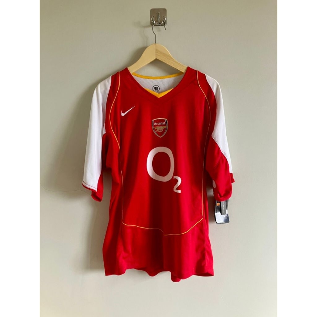 Vintage Arsenal 2004-2005 Henry Home Jersey
