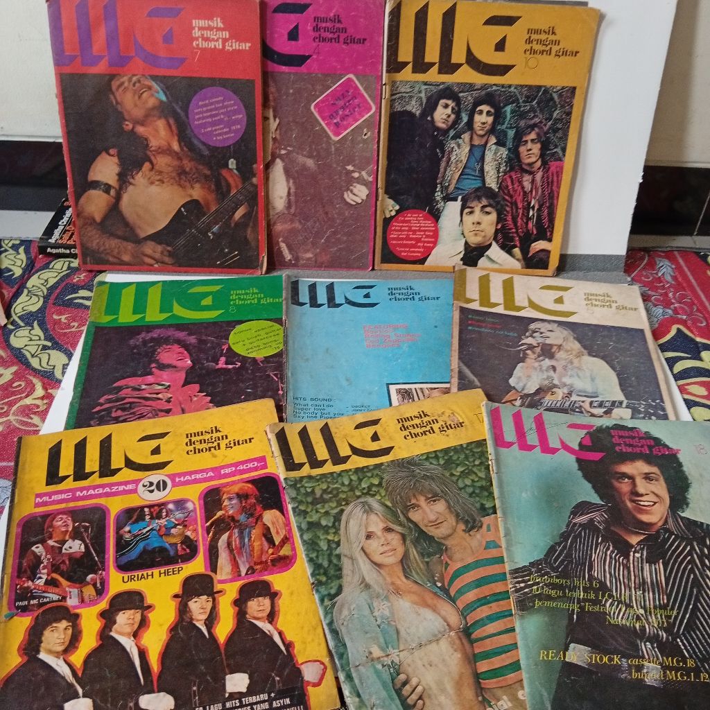 Majalah ILLE music dan chord gitar book selections