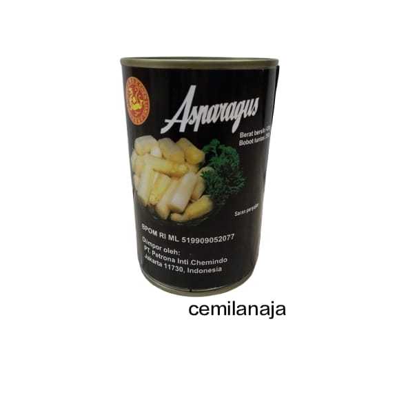 CHEN JIANG JI ASPARAGUS SPEARS KALENG 430 GRAM MAKANAN SEHAT SAYUR KALENG MAKANAN INSTAN ENAK MURAH