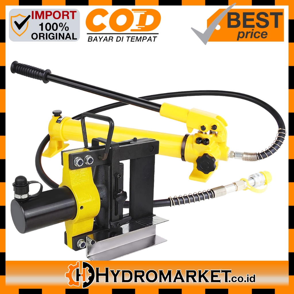 Set CB-150D Hydraulic Busbar Bending Machine 16 Ton + CP-700 Manual Hydraulic Pump 700 Bar