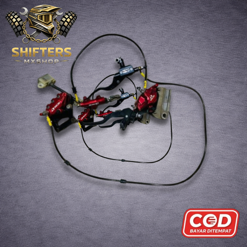 Remset depan belakang rcb bekas copotan klx150