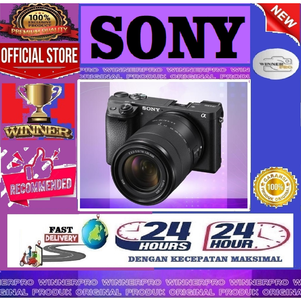 SONY ALPHA A6300 KIT 18-135MM/ a6300 / sony alpha