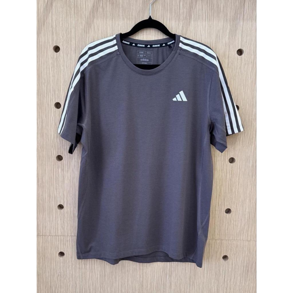 Adidas Own The Run 3-Stripes Tee
