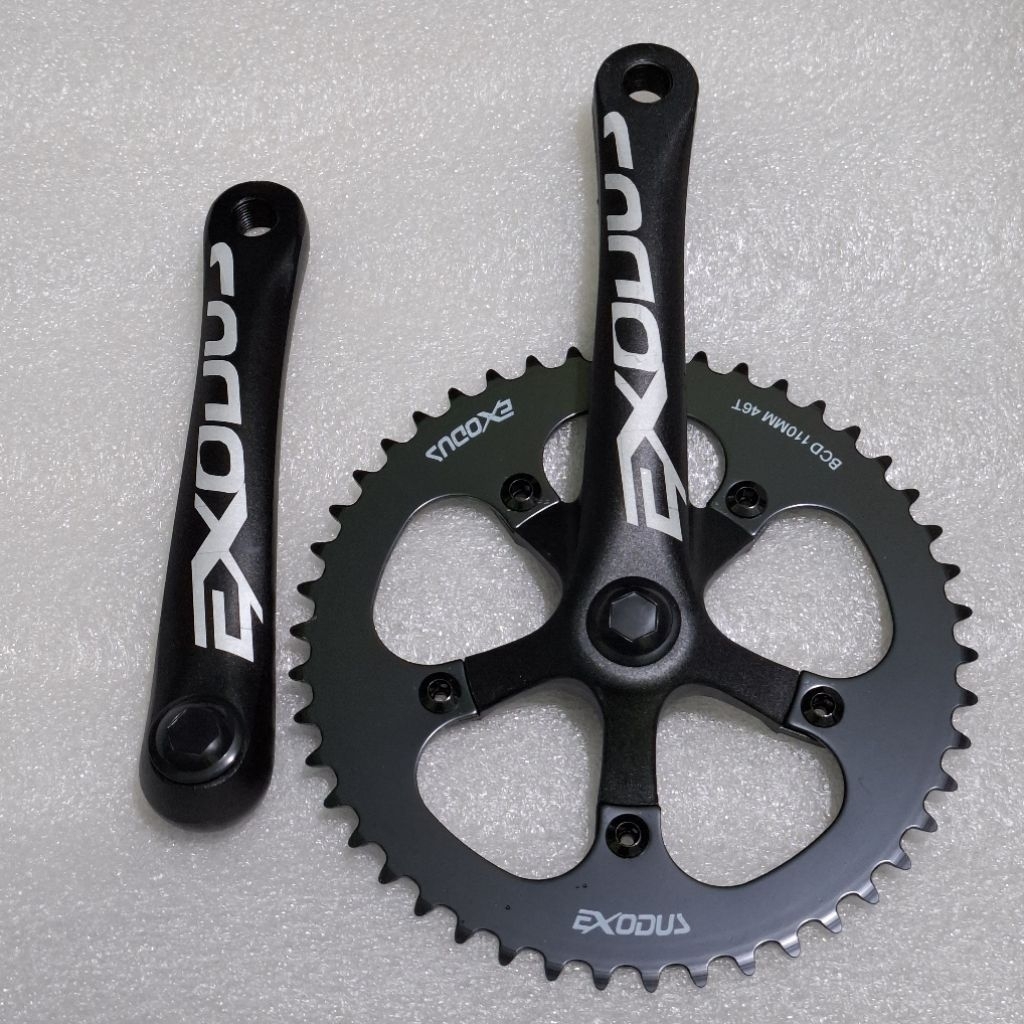 Crank 46T - Crank Sepeda Fixie - Crank Fixie - Crank Minion - Crank Minitrex - Crank Sepeda Hybrid -