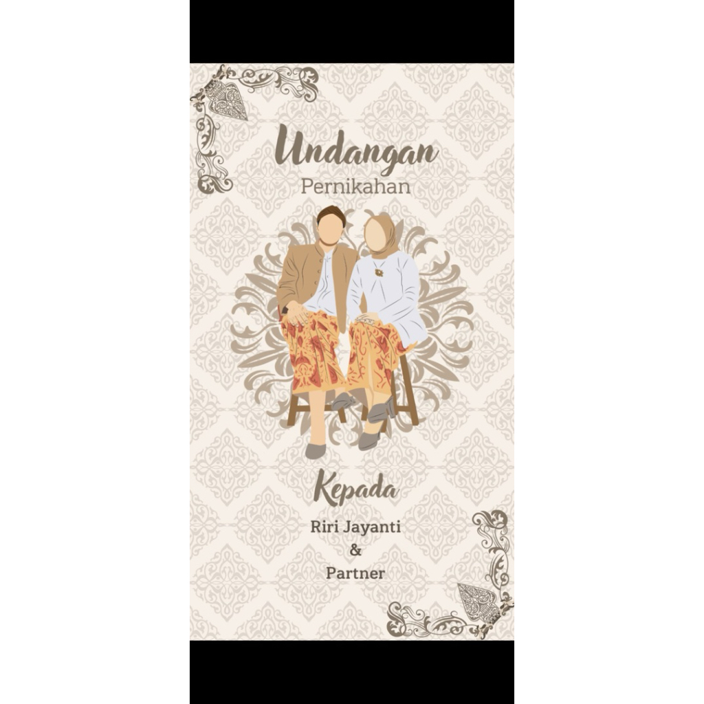 Undangan Digital Design Jawa 002