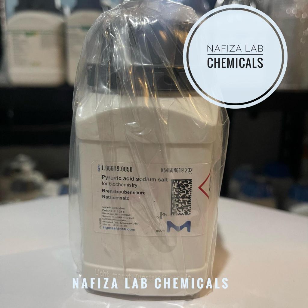 PYRUVIC ACID SODIUM SALT FOR BIOCHEMISTRY MERCK 106619 50GR