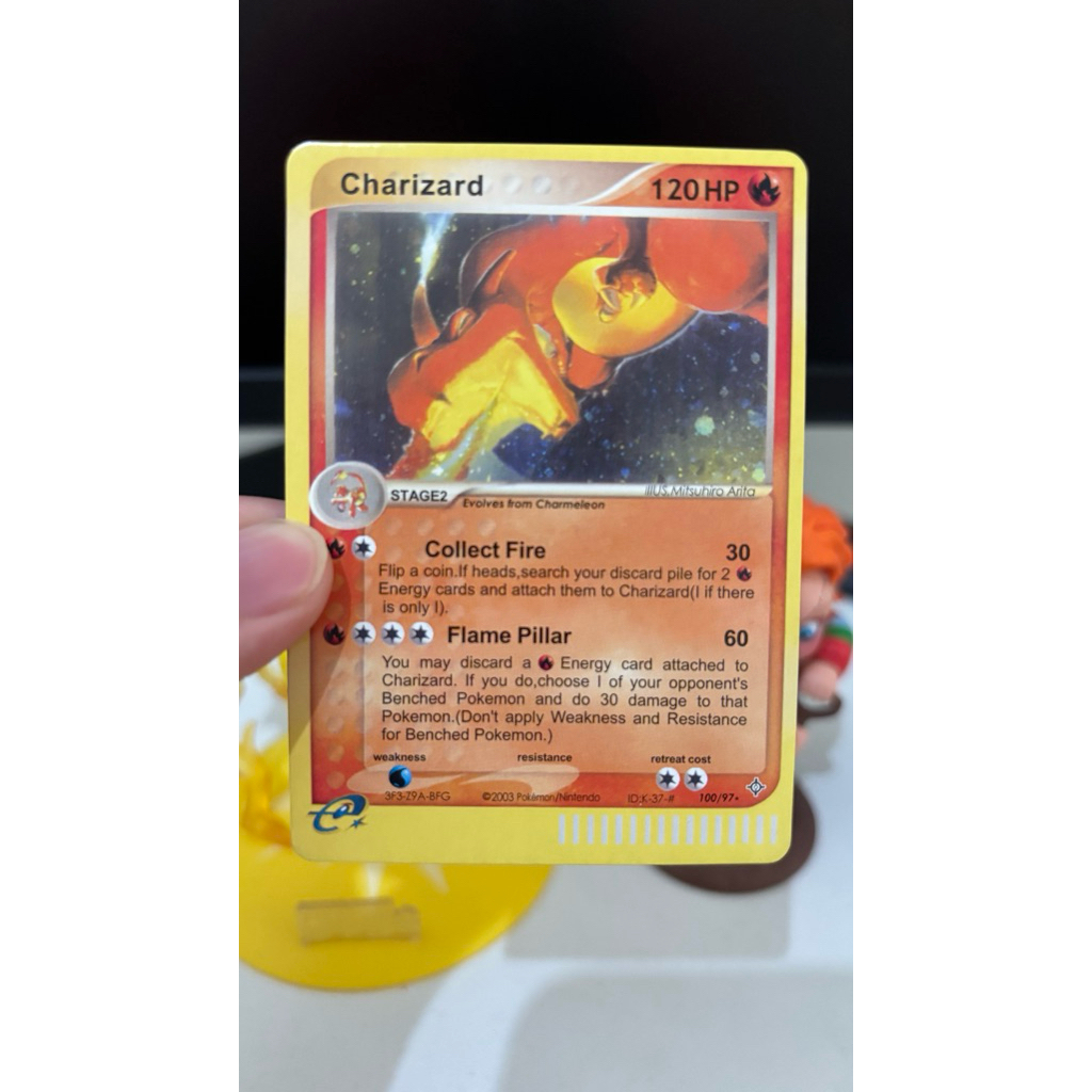 Charizard English Replica Pokemon Card Vintage