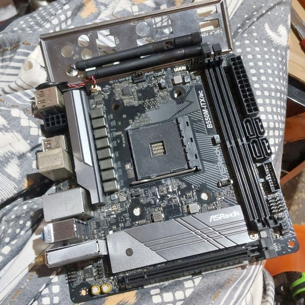 Mini ITX B550 Asrock B550M ITX/AC AM4 Motherboard Support Ryzen 9 5900X