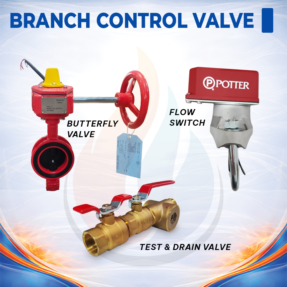 Branch Control Valve 2,5" / 3" / 4" / 6"