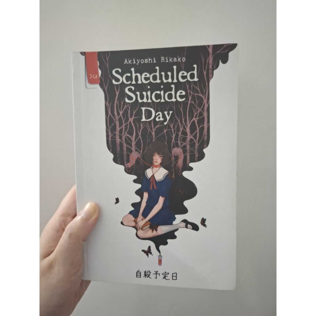 Buku Novel Preloved Scheduled Suicide Day - Akiyoshi Rikako