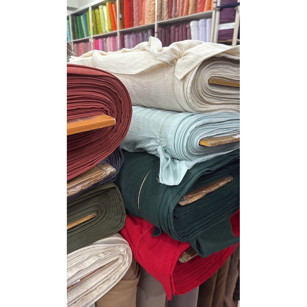 Kain Linen Premium Meteran