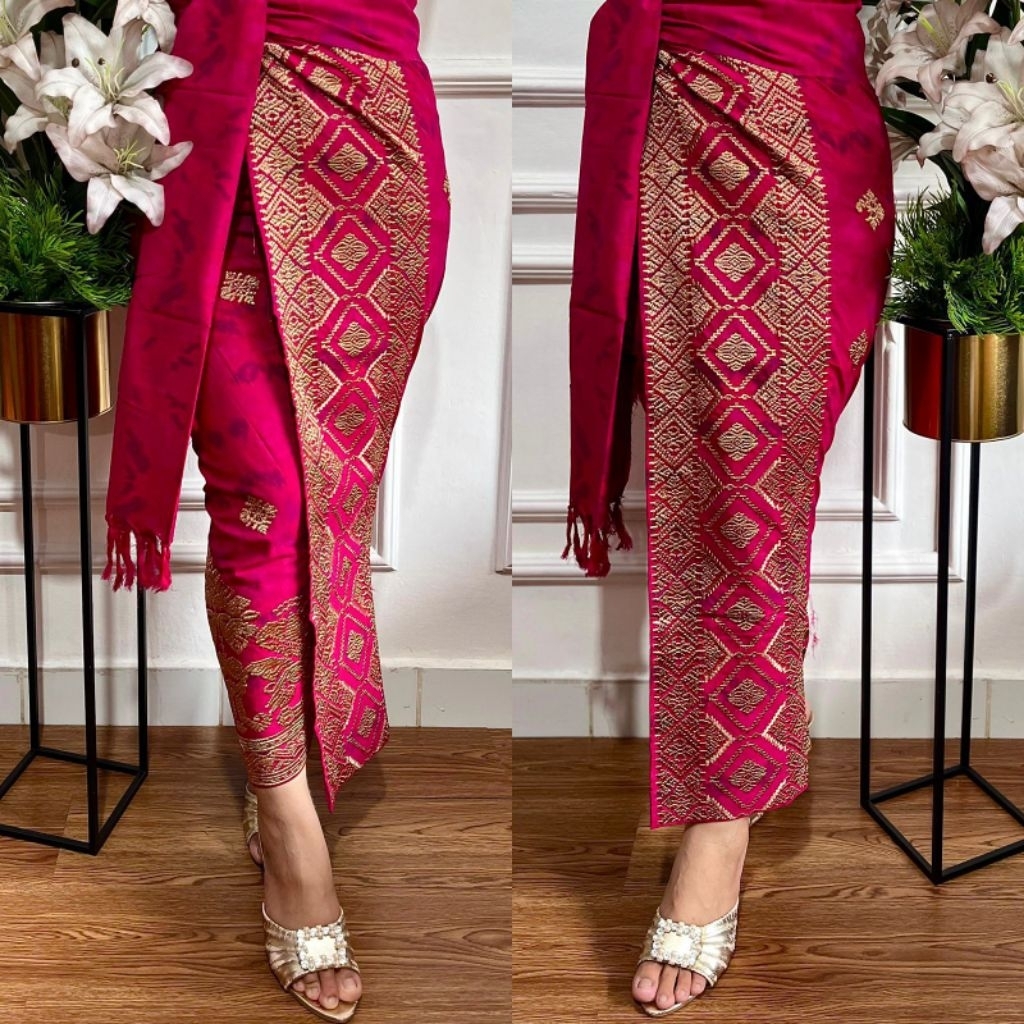 KAMEN ENDEK TENUN TUMPAL DATAR ORIGINAL /KAMEN ENDEK SONGKET REBONG ORIGINAL/KAMEN ENDEK TENUN TUMPA