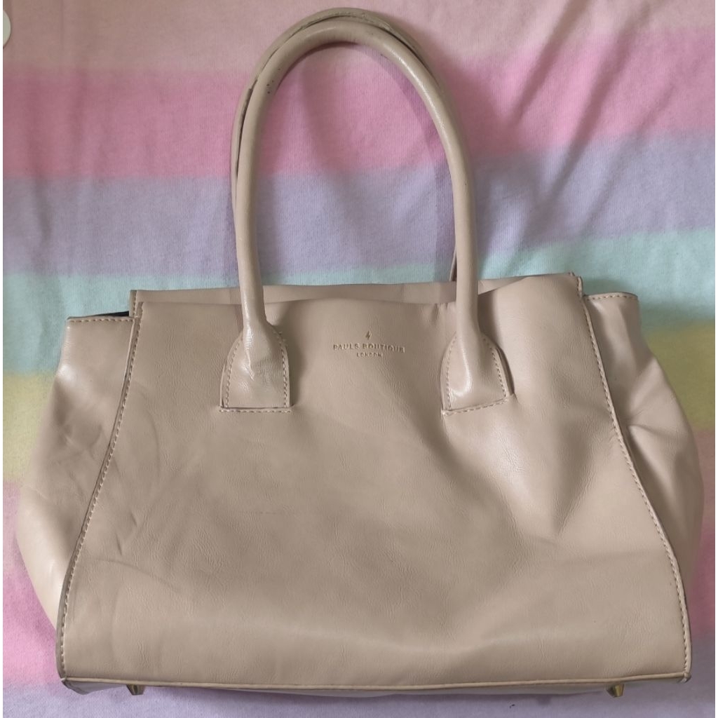 Tas Pauls Boutique Cream Totebag Preloved