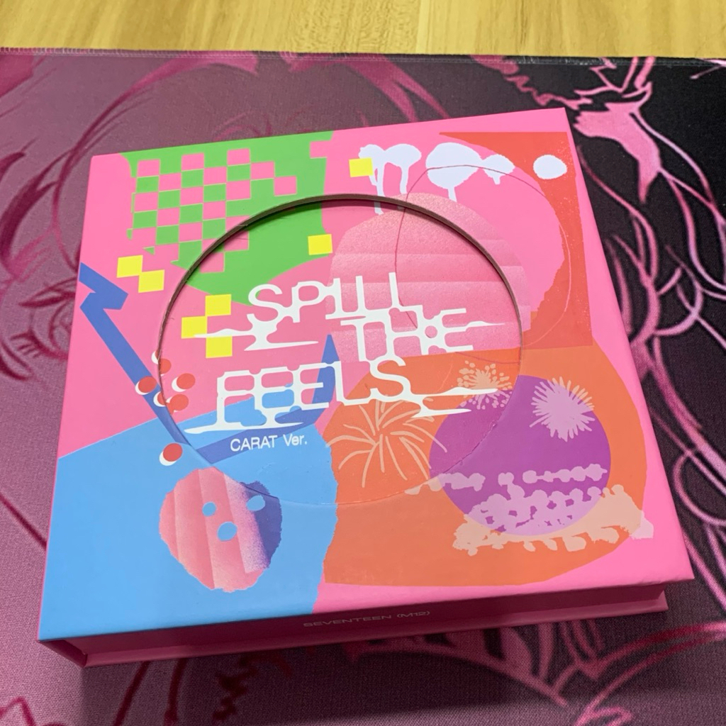 SEVENTEEN ALBUM - WONWOO SPILL THE FEELS CARAT VER. UNSEALED