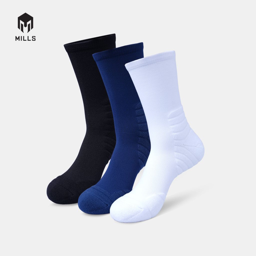 MILLS KAOS KAKI OLAHRAGA SPORT KNIGHT QUARTER SOCKS