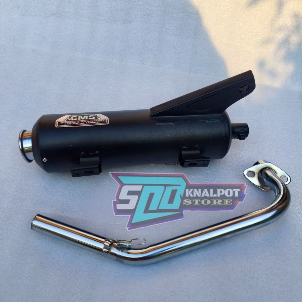 KNALPOT MONCONG KENOCHI CMS ALL MATIC BEAT SCOOPY GENIO VARIO SPACY MIO SERIES FINO X-RIDE GEAR FAZZ