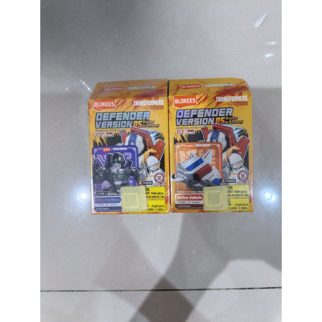 Blokees defender version 05 SGT-Jetfire dan Jetfire Vehicle
