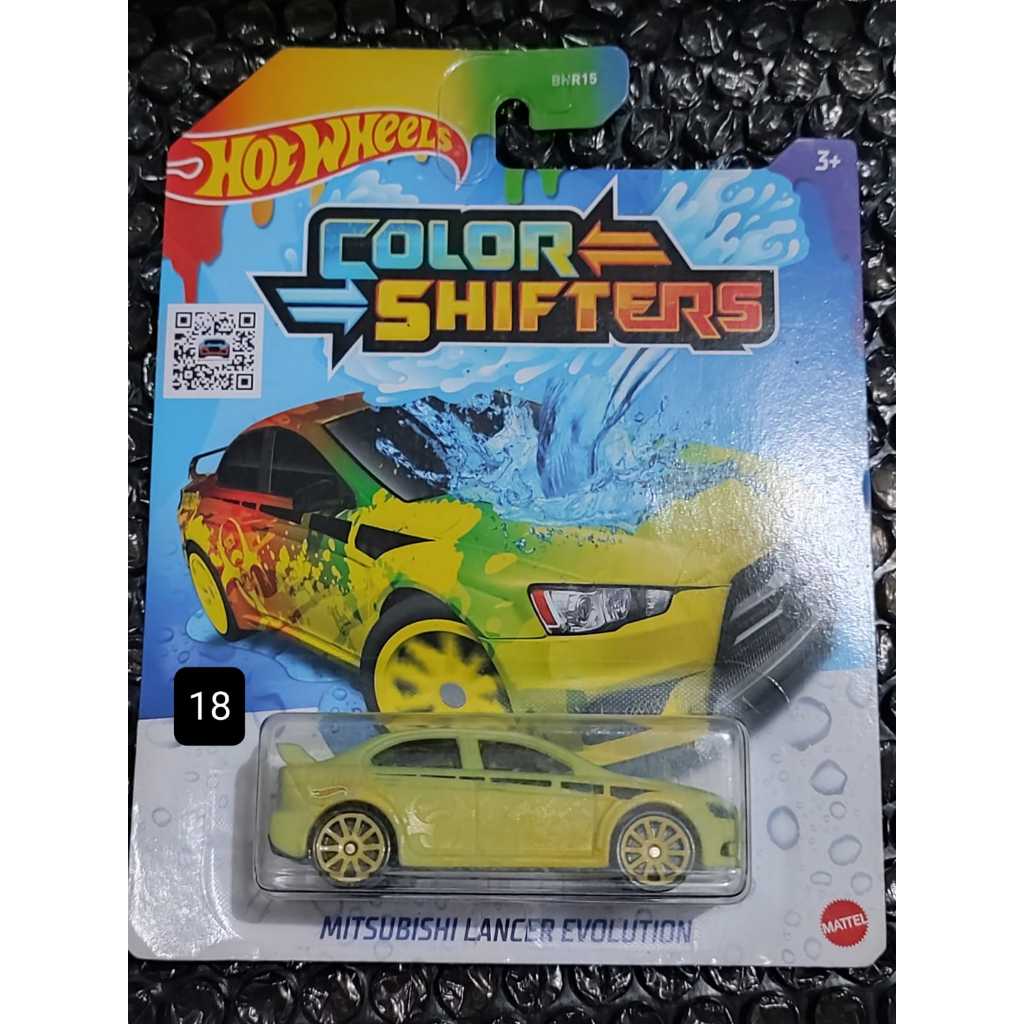 Hot Wheels Color Shifters model Mitsubishi Lancer Evolution