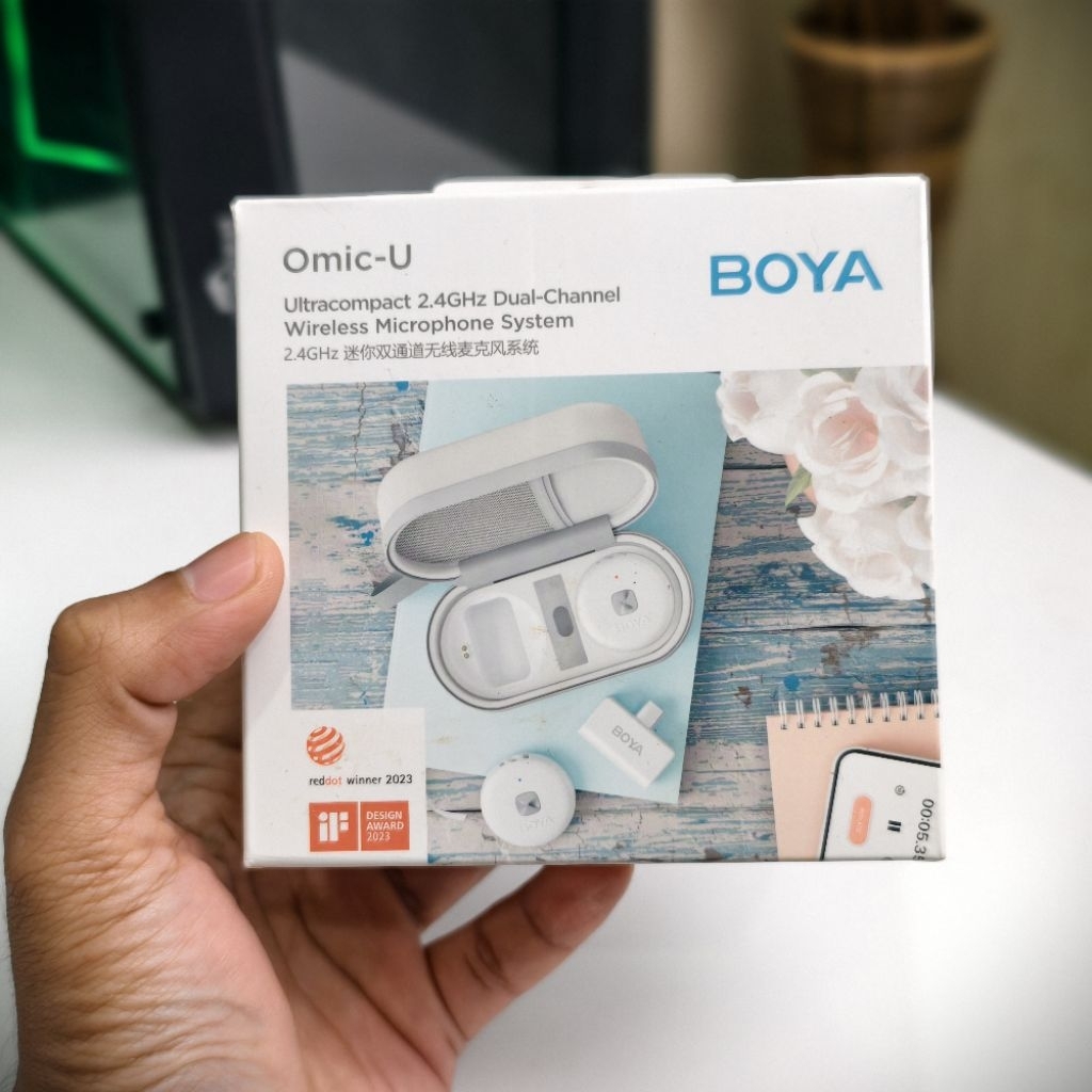 Mic Wireless Boya Omic U