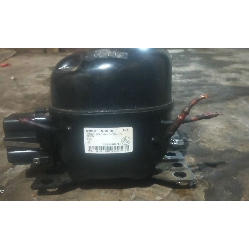 Kompresor kulkas 1 pintu bekas copotan original