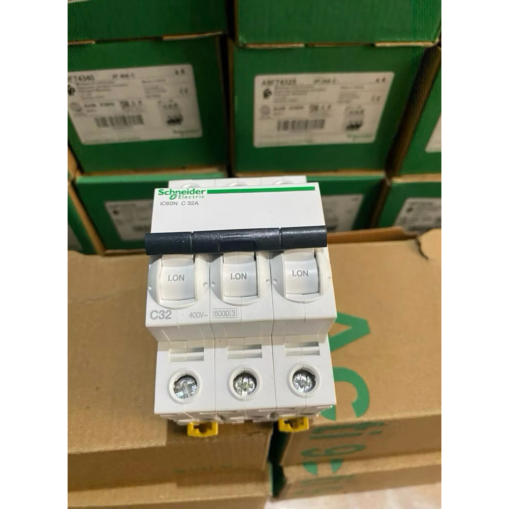 MCB IC60N 32A 3phas ORIGINAL SCHNEIDER BARU GRESS 1000%