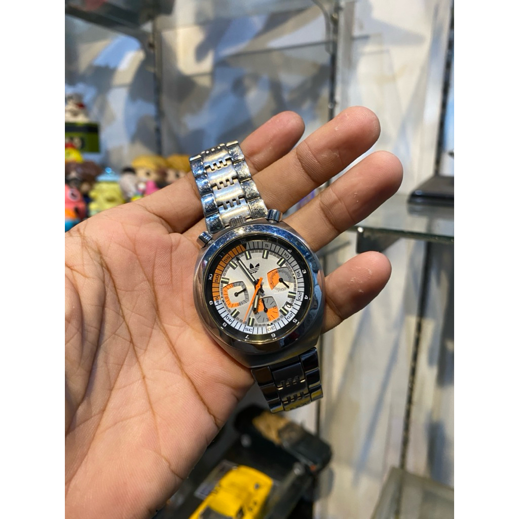 Jam Adidas Bullhead Chronograp cowok