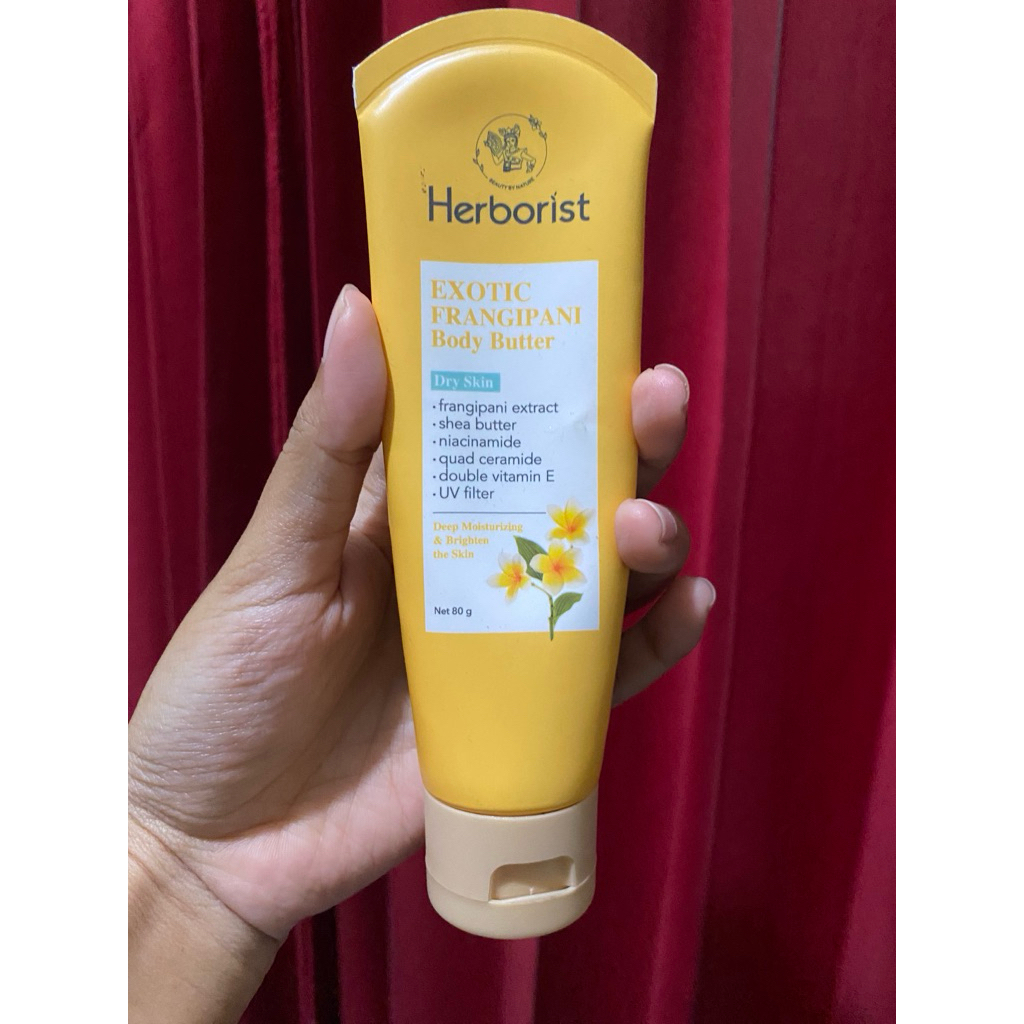 (PRELOVED) Herborist Body Butter Frangipani