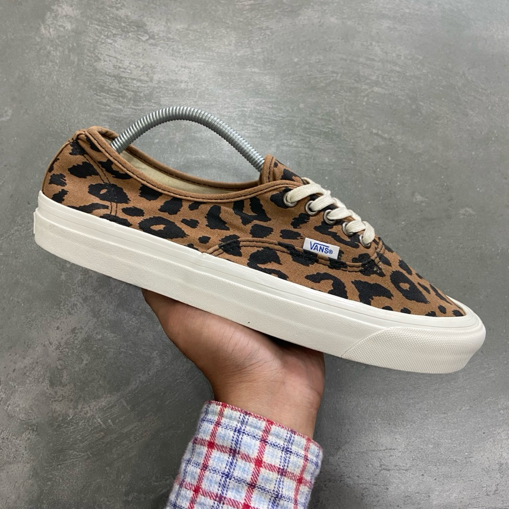 [Size 44.5] Rare Vans Authentic 44 DX ‘OG Leopard’ (VN0A38ENVL0) Second Original Kondisi Nominus. Ha