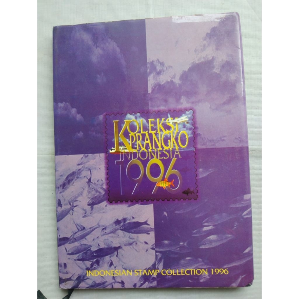 Buku Sejarah Jadul INDONESIA STAMP COLLECTION 1996 (KOLEKSI PRANGKO INDONESIA 1996)