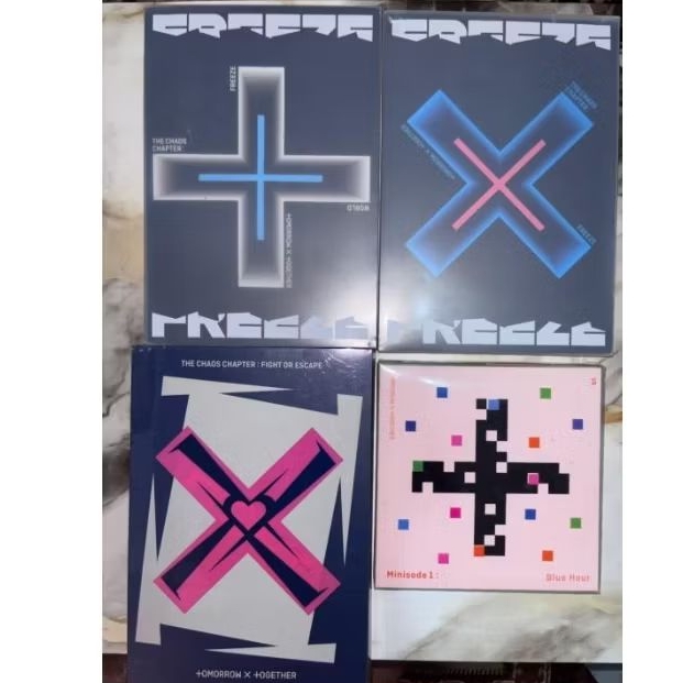 [UNSEALED] READY STOCK TXT ALBUM ONLY - MINISODE TCCF FREEZE TCCFOE FIGHT