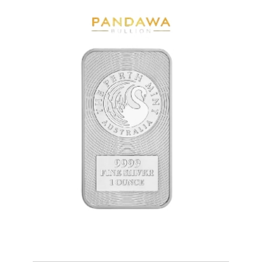 Ready stock Perak Batangan Perth Mint 1 Troy Ounce  31.1gram