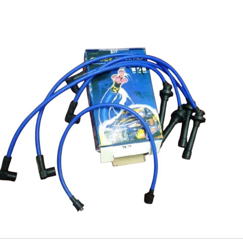 Kabel Busi Racing Blue Thunder Mobil Daihatsu Feroza Car Modifikasi Kabel Busi Mobil Balap Offroad B