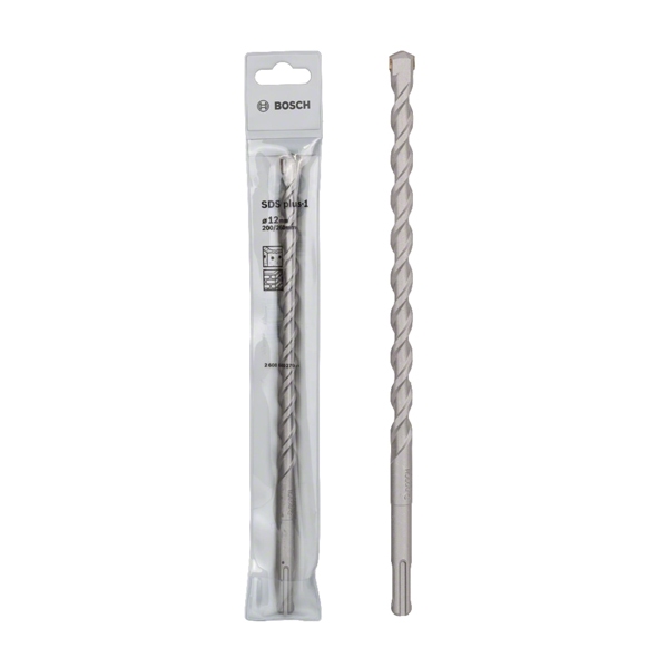 mata bor beton 12 mm panjang 20 cm SDS BOSCH plus 1 sds