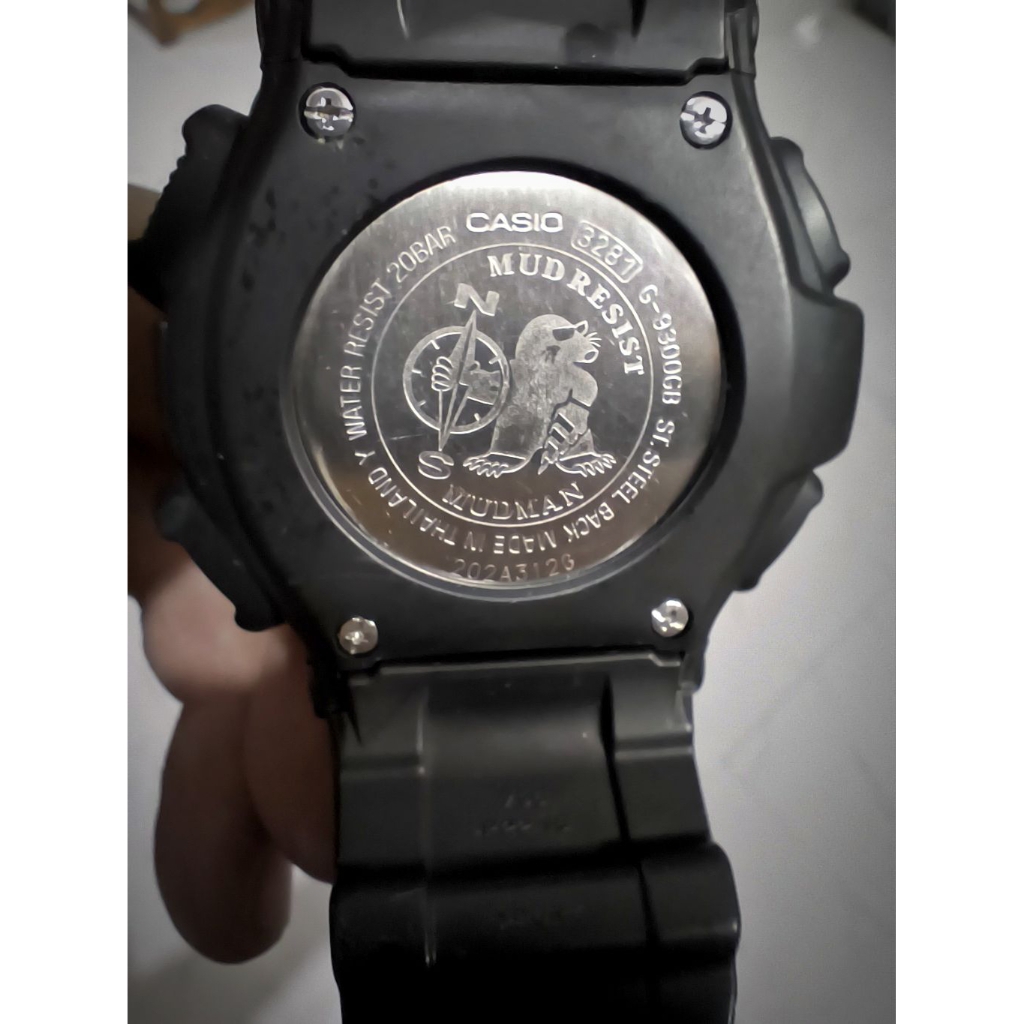 G-Shock tactical original second g9300gb | kotak kaleng ada. mudman g 9300gb normal fungsi standar m