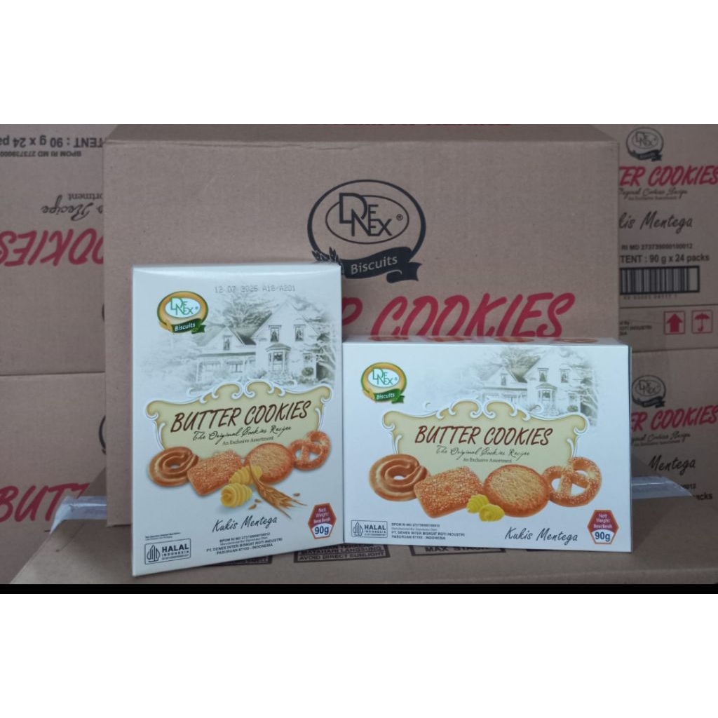 Denex Butter Cookies 90gr